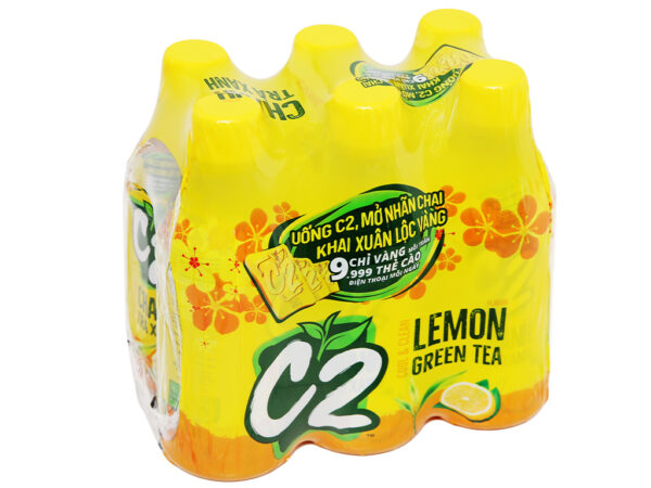 Trà xanh C2 hương chanh 360ml l SIÊU THỊ HOA BA