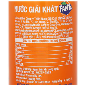 Nước ngọt Fanta hương cam 250ml
