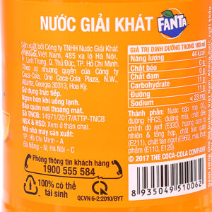 Nước ngọt Fanta hương cam 600ml