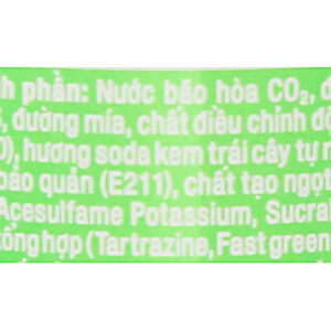 Nước ngọt Fanta hương soda kem trái cây 330ml