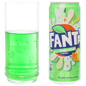 Nước ngọt Fanta hương soda kem trái cây 330ml