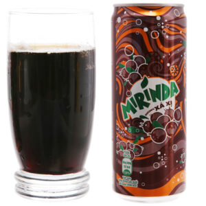 Nước ngọt Mirinda hương xá xị 330ml