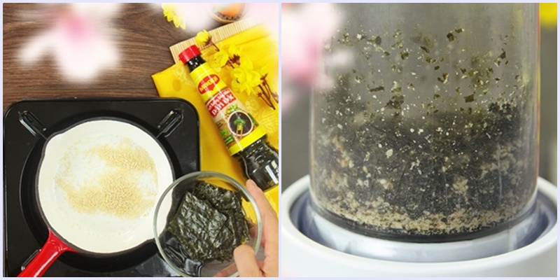 Bí kíp làm ruốc cá hồi rong biển hấp dẫn không tanh