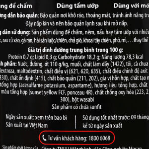 Tương Ớt Chin Su