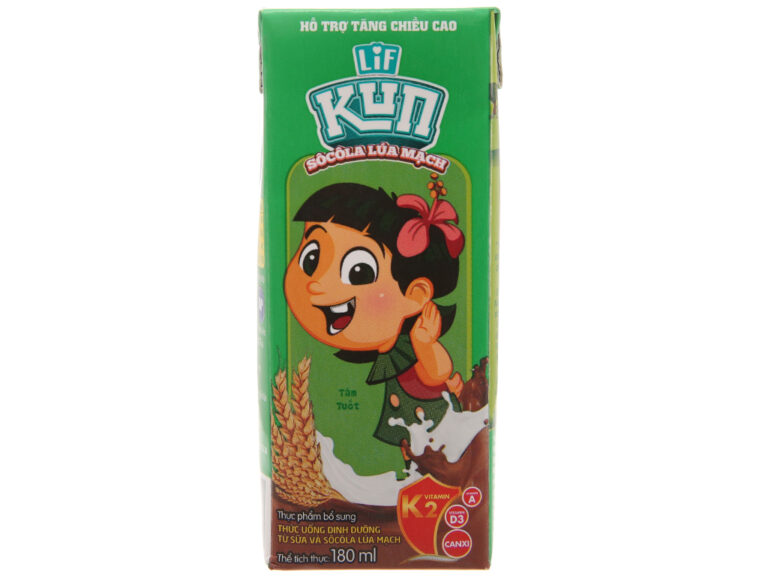 Sữa Kun lúa mạch 180ml