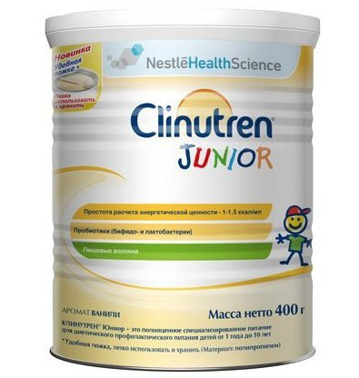 Sữa béo Clinutren Junior 400g