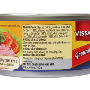 Bò xay Vissan hộp 170g