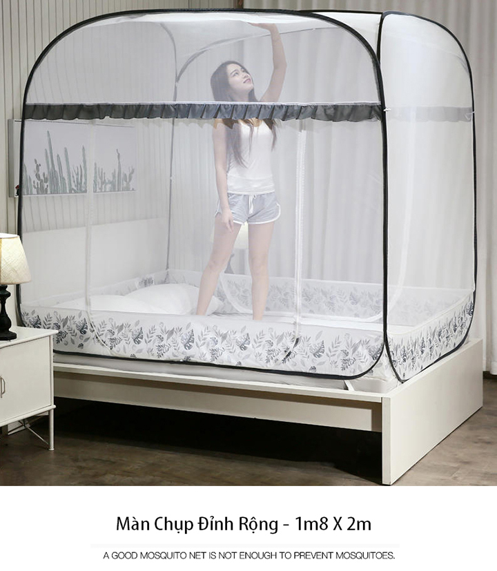 Màn Chụp Tự Bung ĐỈNH VUÔNG