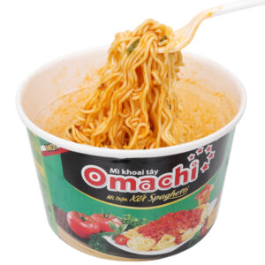 Mì trộn Omachi xốt Spaghetti hộp 105g