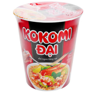 Thùng 24 ly mì Kokomi Đại tôm chua cay 65g