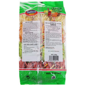 Mì rau củ sợi dẹp Safoco gói 500g