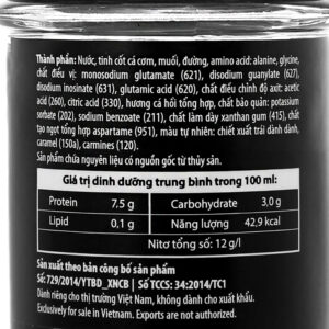 Nước mắm hương cá hồi hảo hạng Chinsu chai 500ml