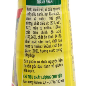 Nước tương đậu nành Nam Dương chai 500ml