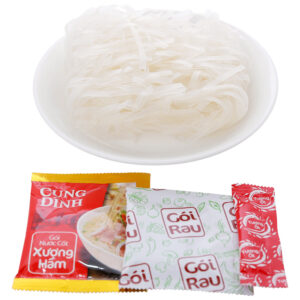 Phở bò Cung Đình Hà Nội tô 80g (có gói nước cốt xương hầm)