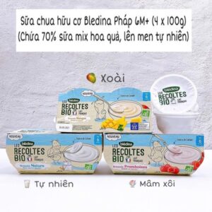 Sữa chua hữu cơ Bledina Les Recoltes Bio