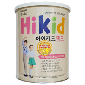 sữa bột Hikid Hàn Quốc 600g Vani
