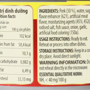 Thịt heo hầm 3 Bông Mai Vissan hộp 150g