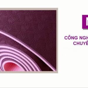 Thảm Tập Yoga TPE 2LỚP 6mm Chống Trượt