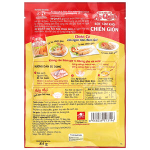 Bột tẩm khô chiên giòn Aji-Quick gói 84g