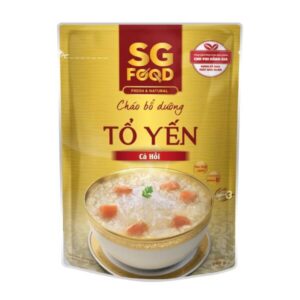 Cháo bổ dưỡng tổ yến cá hồi, SG Food, 240g