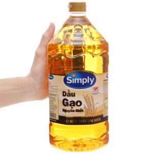 Dầu gạo nguyên chất Simply chai 2 lít