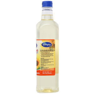 Dầu hướng dương nguyên chất Simply chai 1 lít