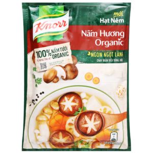 Hạt nêm nấm hương organic Knorr gói 380g