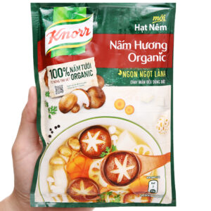 Hạt nêm nấm hương organic Knorr gói 170g