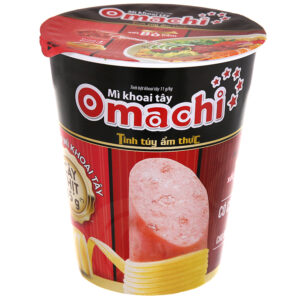 Mì khoai tây Omachi xốt bò hầm ly 113g