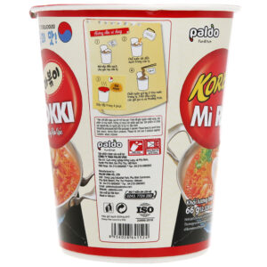 Mì rabokki Koreno ly 66g