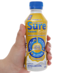 Sữa dinh dưỡng pha sẵn Vinamilk Sure Prevent Gold chai 200ml