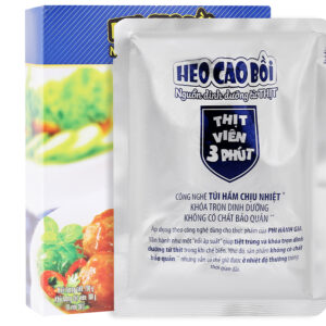 Thịt heo viên 3 phút Heo Cao Bồi Masan hộp 200g
