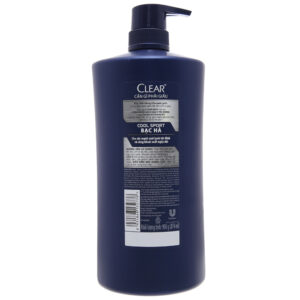 Dầu gội sạch gàu Clear Men Cool Sport bạc hà 370g