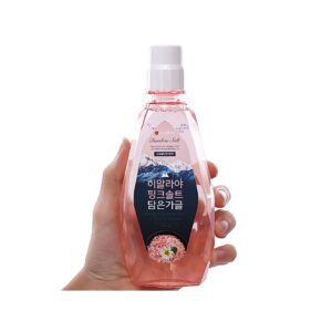 Nước súc miệng Bamboo Salt Himalaya Pink Salt Floral Mint - Hương Hoa Bạc Hà 320 ml