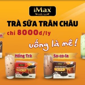 Trà sữa trân châu pha sẵn IMAX