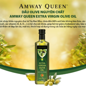 Dầu ăn Olive nguyên chất amway queen 500ml