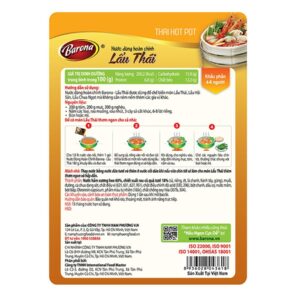 Nước Dùng Hoàn Chỉnh Barona - Lẩu Thái 180g