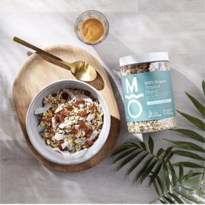 Ngũ cốc Muesli hữu cơ Murray River Organics - Vị trái cây nhiệt đới Tropical - lọ 400g
