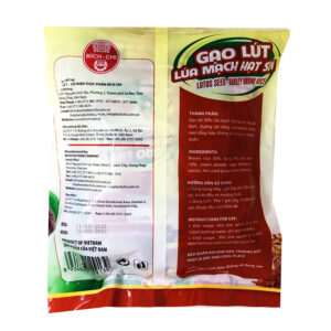 Bột gạo lứt lúa mạch hạt sen Bích Chi