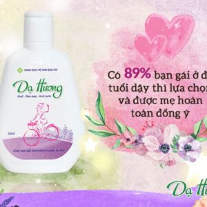 Dung dịch vệ sinh bạn gái Dạ Hương teen 100ml