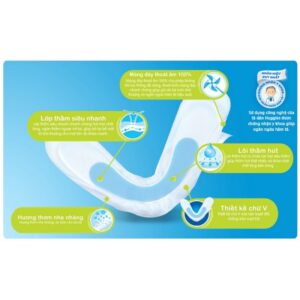 Miếng lót sơ sinh HUGGIES NB1 72 miếng