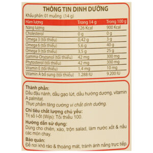 Dầu ăn thượng hạng Neptune Light can 2 lít