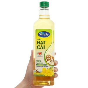 Dầu hạt cải nguyên chất Simply chai 1 lít