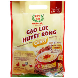 Gạo lức huyết rồng Việt Đài bịch 450g