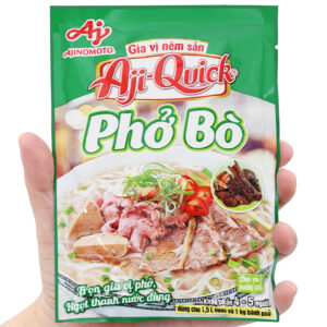Gia vị nêm sẵn nấu phở bò Aji-Quick gói 57g