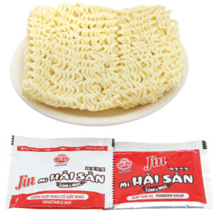 Mì hải sản Jin Ottogi vị tôm và mực gói 120g