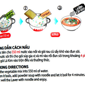 Mì lá kim Jin Ottogi gói 122g