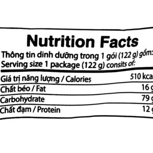 Mì lá kim Jin Ottogi gói 122g
