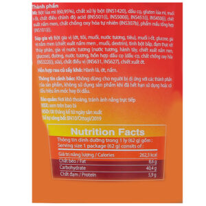 Mì Ottogi Yeul vị cay ly 62g