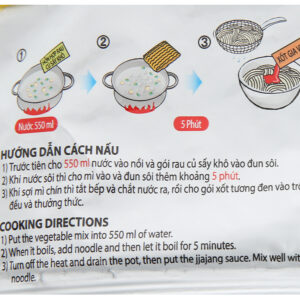 Mì xốt tương đen Jin Jjajang Ramen Ottogi gói 135g